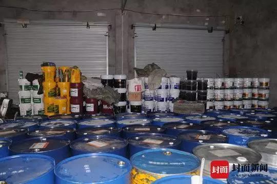 假冒美孚長城等品牌潤滑油跨省犯罪團伙落網