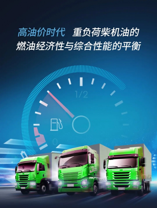 重負(fù)荷柴機(jī)油的燃油經(jīng)濟(jì)性與綜合性能的平衡