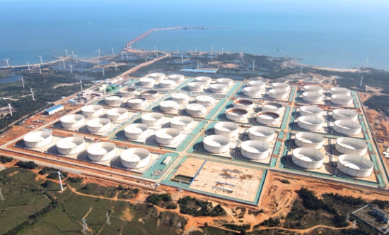 全國最大原油商業(yè)儲備庫順利建成中交